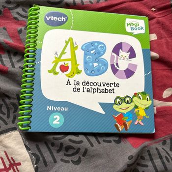 Magibook a la découverte de l’alphabet