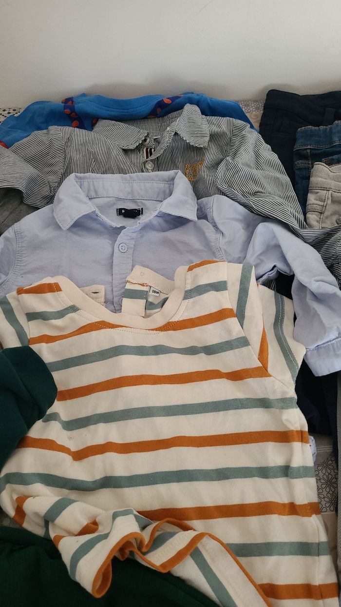 Lot vêtements bébé 18 mois garcons - photo numéro 4