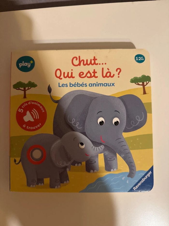Livre sonore les bébés animaux