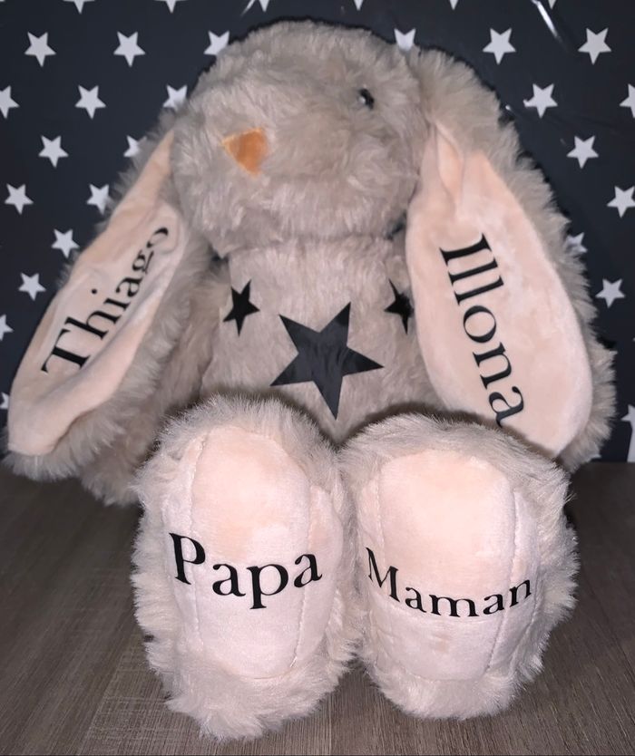 ⭐️Lapin personnalisée ⭐️ - photo numéro 3