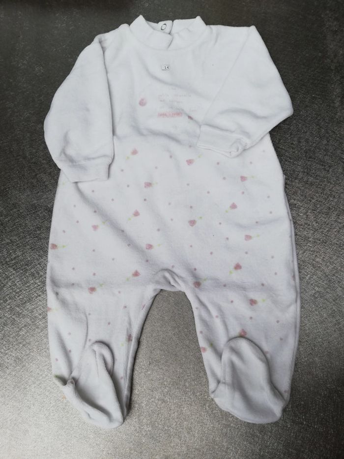 lot de 4 pyjamas 3 mois fille et 1 surpyjama - photo numéro 4