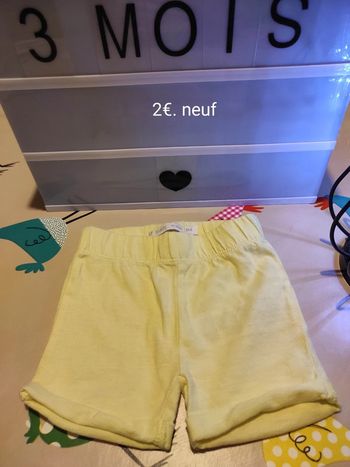 Short 3 mois