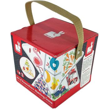 Janod Jeu d'association 1-2-3 Animo