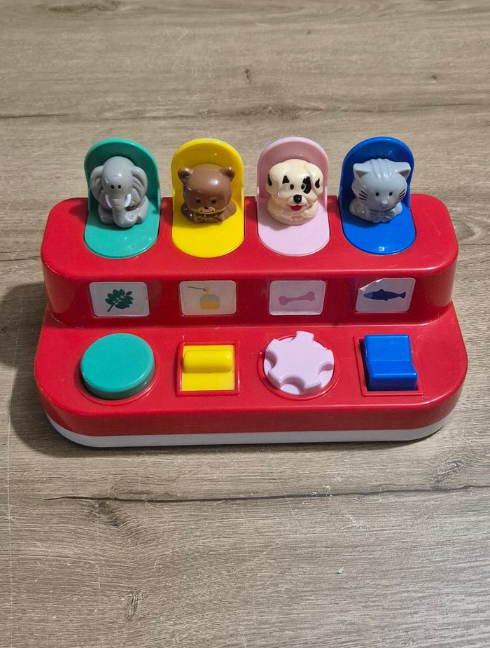 Jouet cache-cache animaux