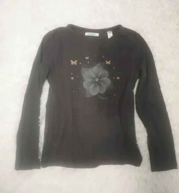 Lot 10 t-shirts manches longues 8 ans - photo numéro 3