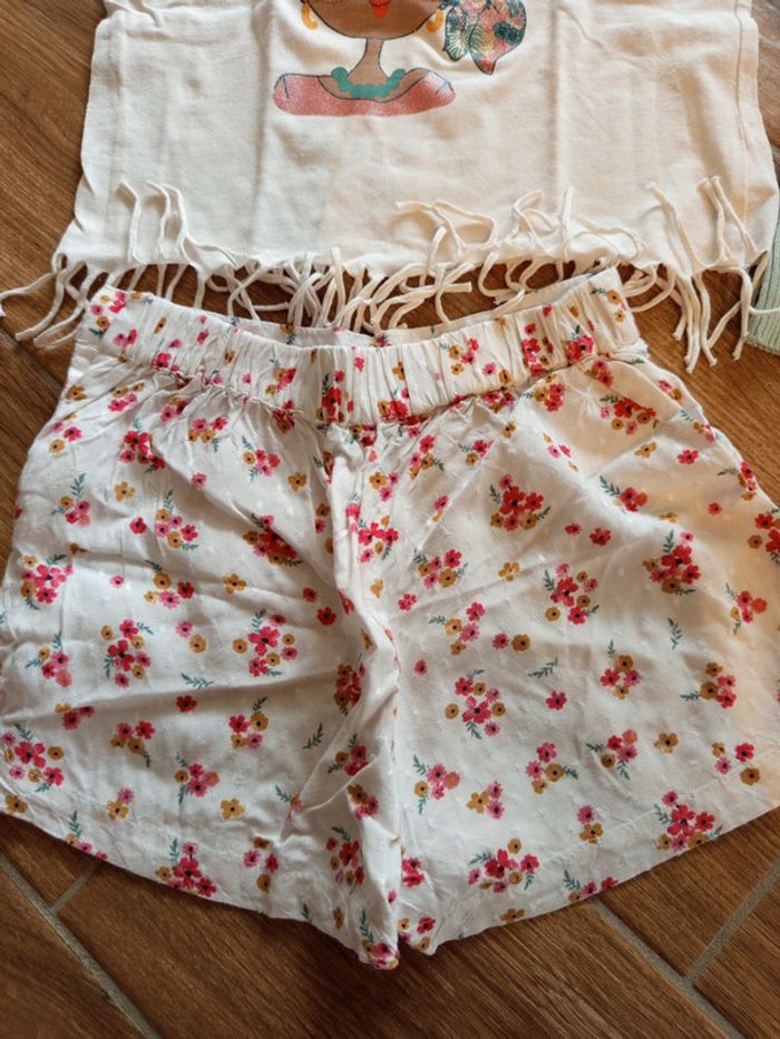 Ensemble 4 ans : short liberty + 2 top - photo numéro 6