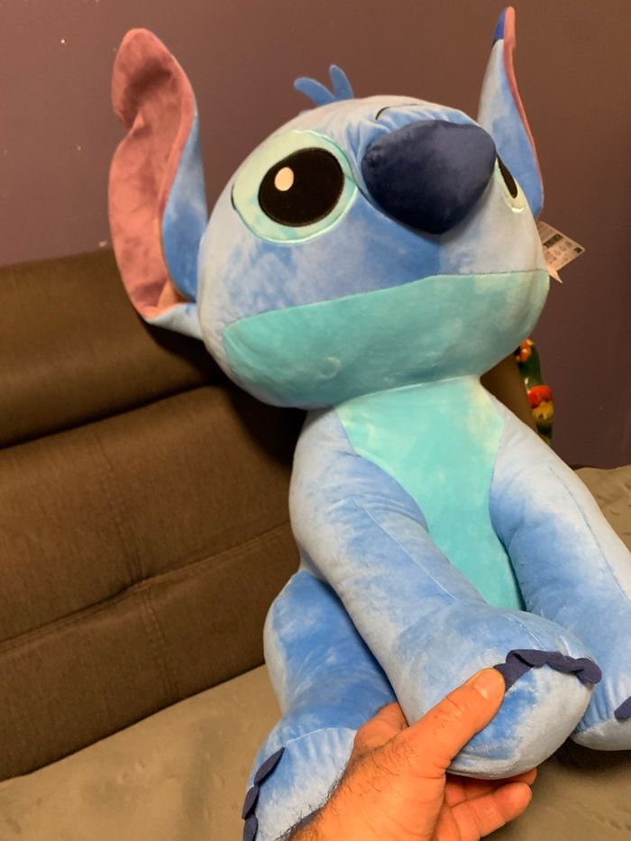 Peluche géante stitch 65 , 75 cm - photo numéro 7