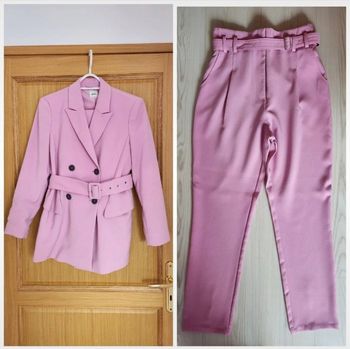 Ensemble tailleur rose