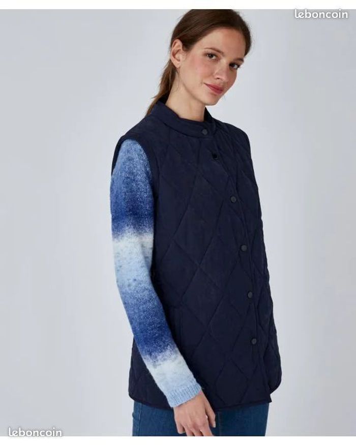Veste manches amovibles issue d'une démarche éco-responsable - Taille 46/48 - Damart - photo numéro 3