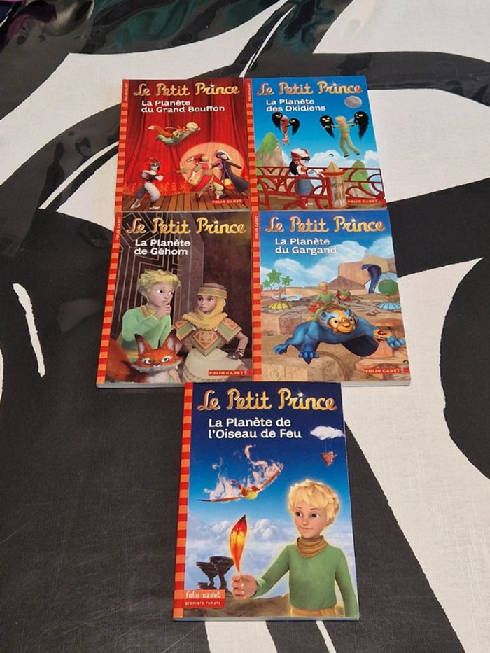 Lot 5 livres le petit prince