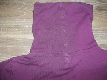Sous-pull violet Vertbaudet 114 cm (LR1)