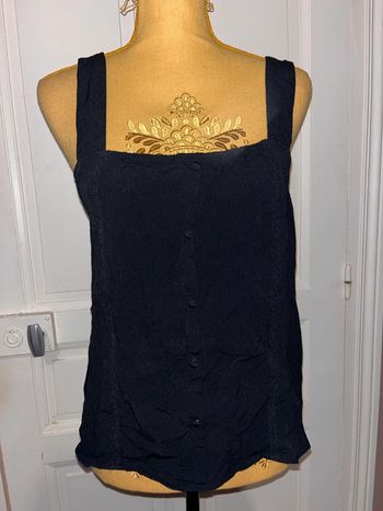 Debardeur noir Camaïeu taille XL