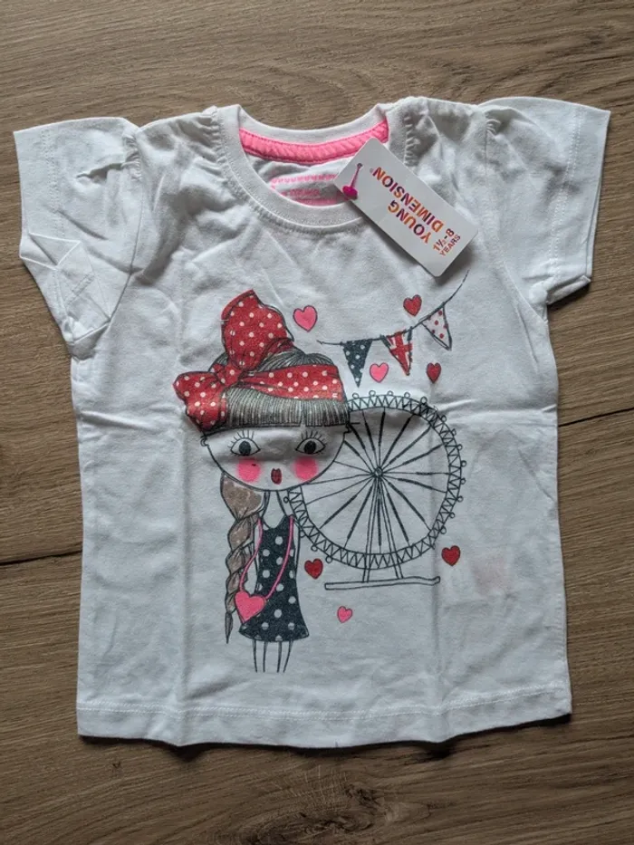Lot de 3 tee shirts taille 2 ans - photo numéro 6