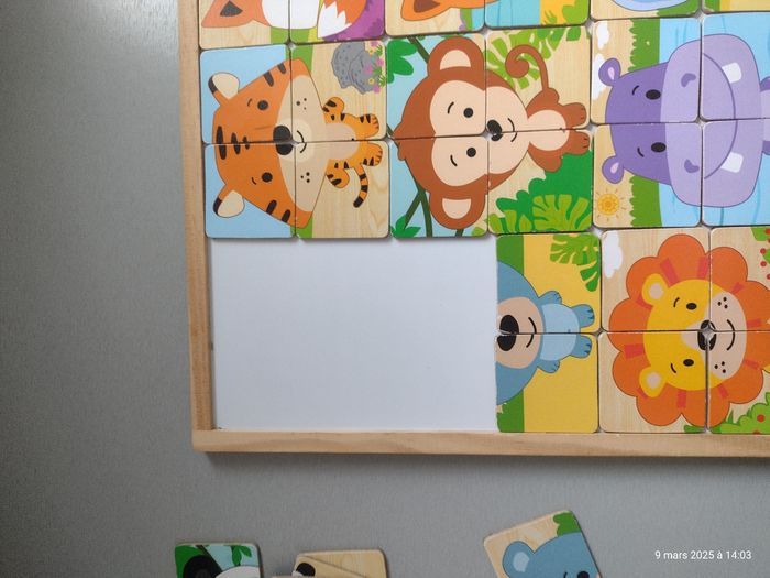 Puzzle en bois 9x4 pièces - photo numéro 2