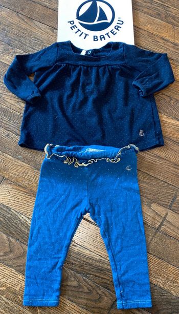 Lot petit bateau 12 mois