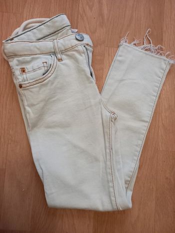 Jeans blanc zara