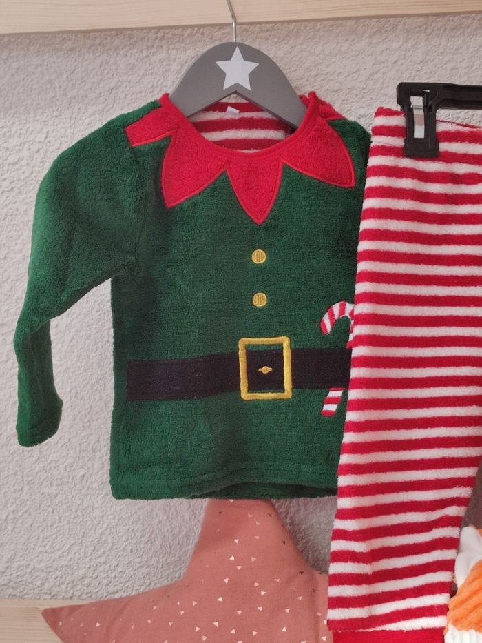 Pyjama deux pièces - Mixte - Lutin - 18 mois - Très bon état - photo numéro 2