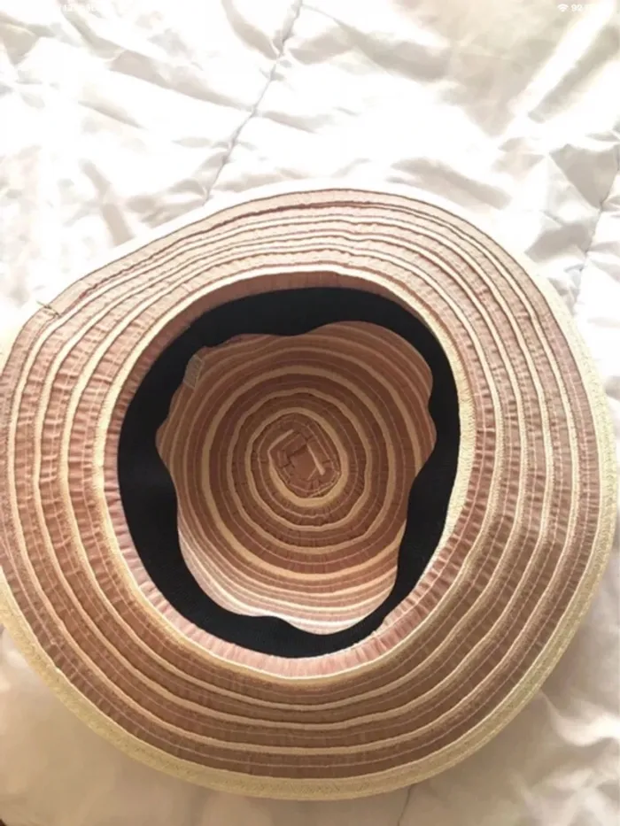 Chapeau à pompons rose taille unique neuf jamais porté - photo numéro 4
