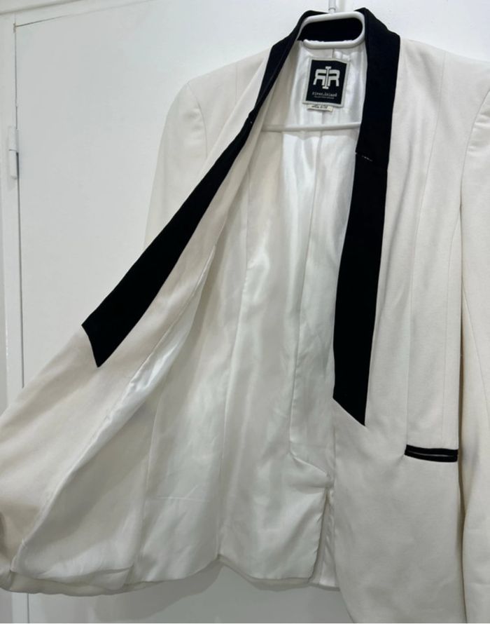 Blazer taille xs blanc - photo numéro 5