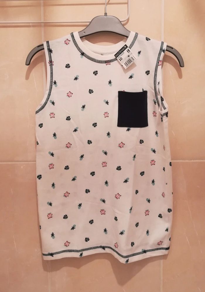 Débardeur neuf étiqueté T10 ans - V92B