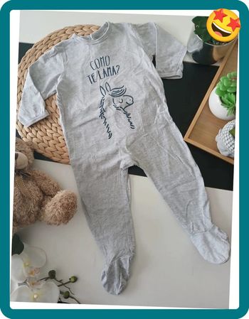 Pyjama gris garçon Taille 12 mois🌿🦁