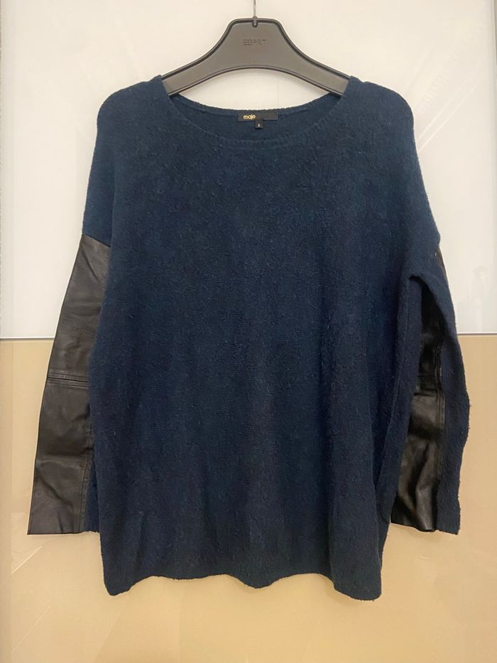 Pull large bleu canard T.2 - photo numéro 4