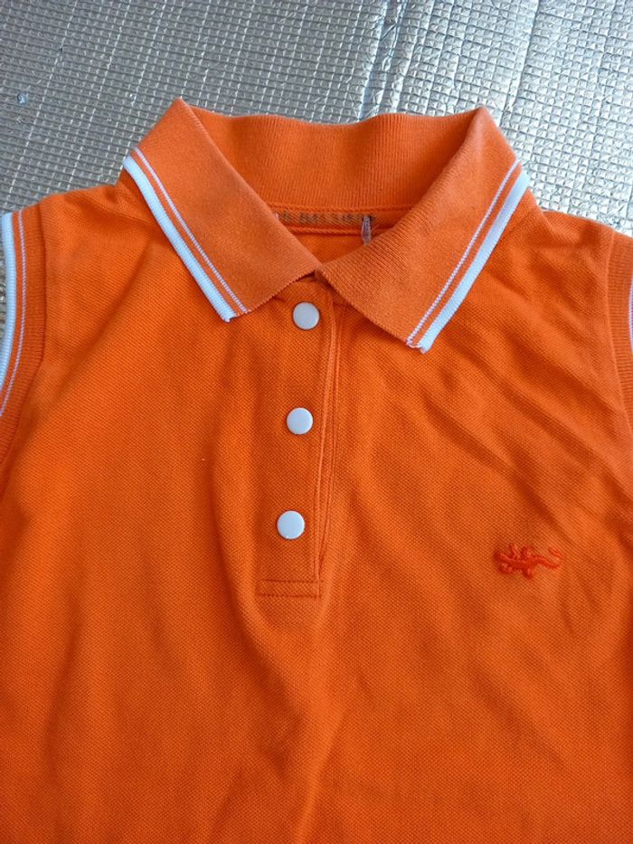 Tee-shirt polo coton T38 dessin crocodile - photo numéro 3