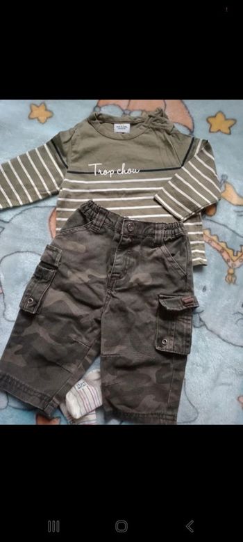 Ensemble 2 pièces 6 mois verbaudet et tape à l'œil