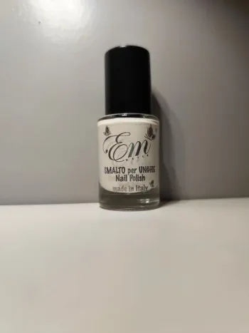 Vernis à ongles Blanc intense - EM Cosmetics