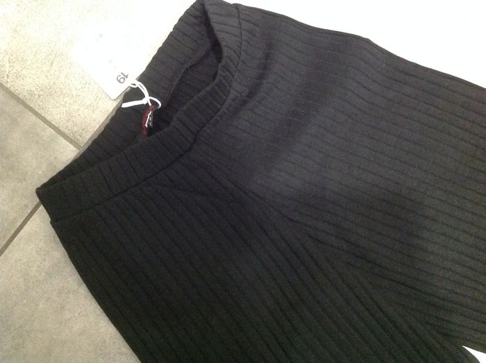 Pantalon noir jambes larges Jennyfer XS - photo numéro 6