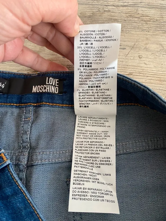 Jupe en jeans Love Moschino - photo numéro 8