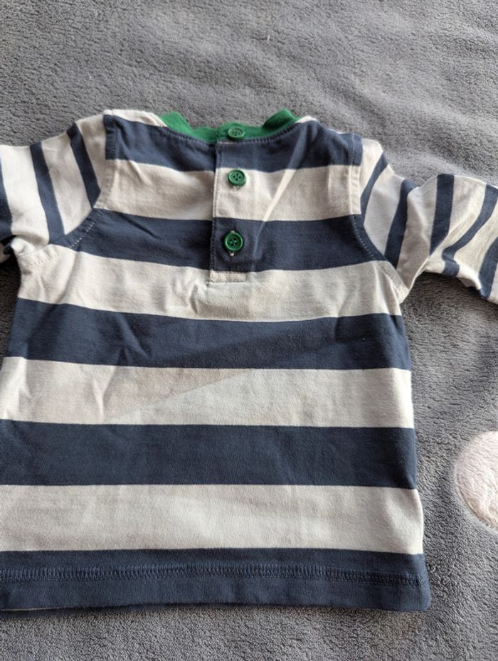 T-shirt manches longues - 6 mois - photo numéro 3