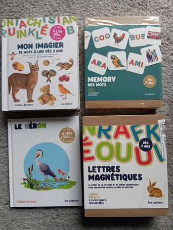 Lot Céline Alvarez neuf 