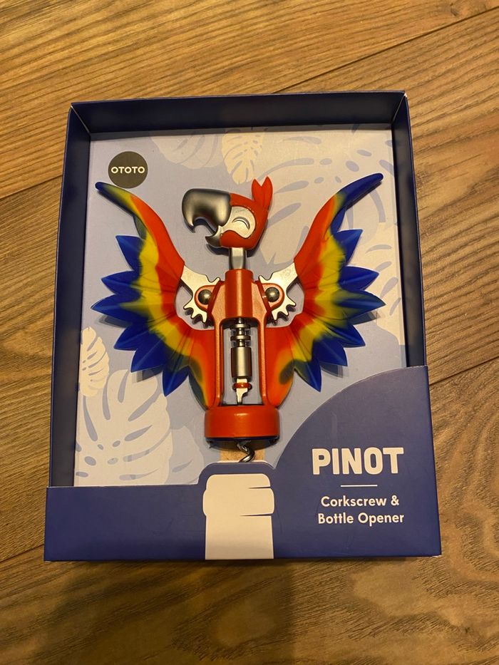 Ouvre bouteille collection perroquet Ototo, neuf
