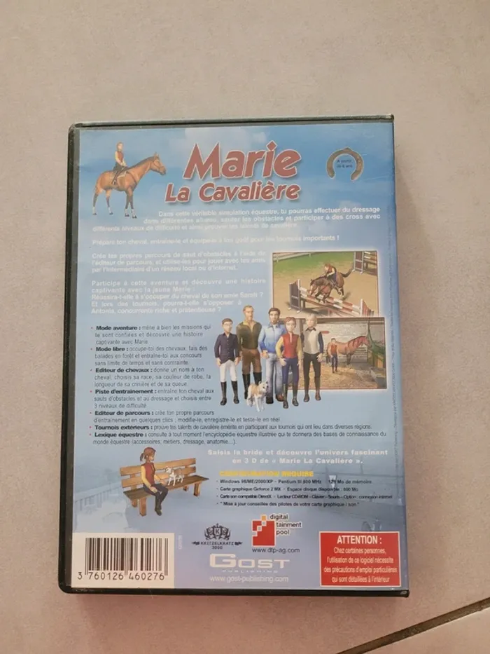 Marie la Cavalière (jeu pc) - photo numéro 2