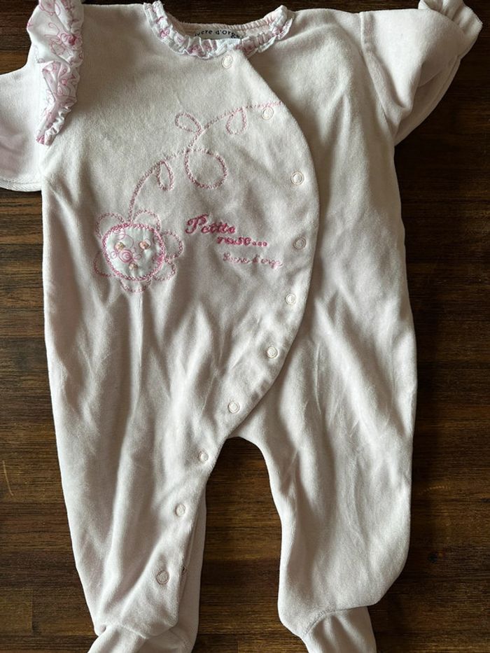 Lot pyjamas velours - photo numéro 4