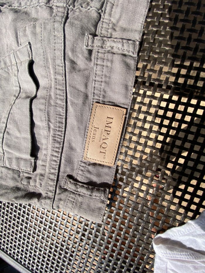 Pantalon lin coton impaqt 42 - photo numéro 2
