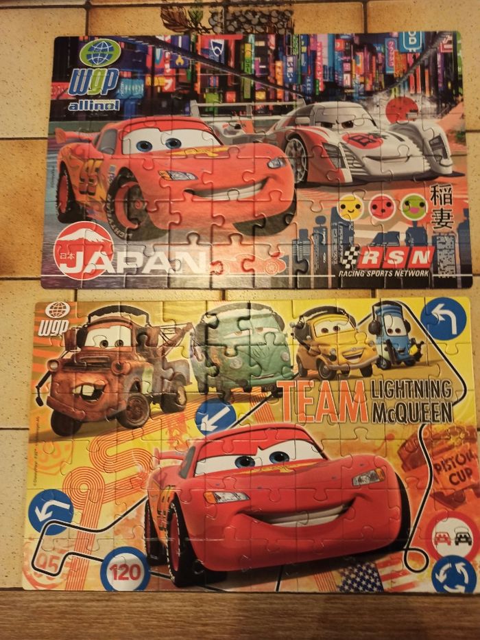 Lot de 3 puzzles Cars - photo numéro 5