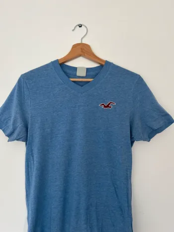 Tee-shirt col V femme Hollister