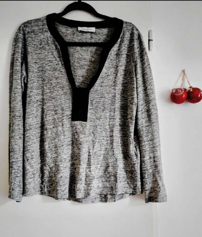 T-shirt Sandro - photo numéro 3