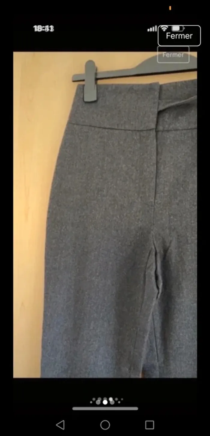 Pantalon gris Bruphils taille 38 - photo numéro 4