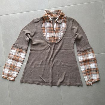 Tee-shirt effet 2 en 1 T38