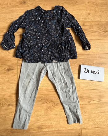 Ensemble blouse et legging