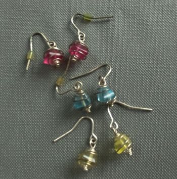 Lot de 3 boucles d’oreilles pendantes