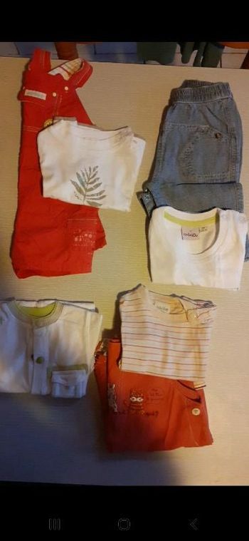 Lot vêtements garçons