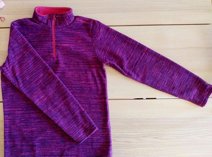 Pull polaire fille
