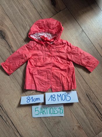 Parka imperméable veste de pluie obaibi capuche détachable par bouton
