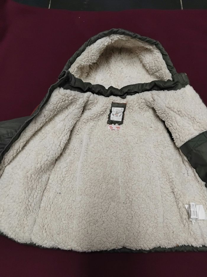 Manteau chaud garçon taille 12 mois dpam - photo numéro 3
