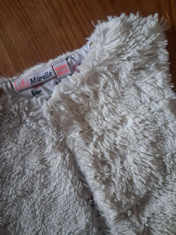 Gilet fille - 4 ans (104 cm) - Lili Marelle - photo numéro 2