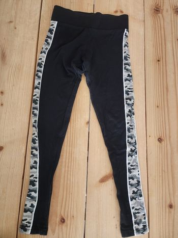 Leggings fille noir et militaire